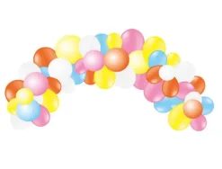 GLOBO 100% LATEX BIODEGRADABLE GUINARLDA ARCO FASHI 55 UNIDADES COLORES PASTEL