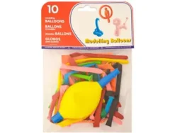GLOBOS PARA MODELAR + INFLADOR BOLSA DE 10