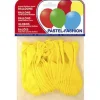 GLOBOS PASTEL AMARILLO BOLSA DE 20 UNIDADES