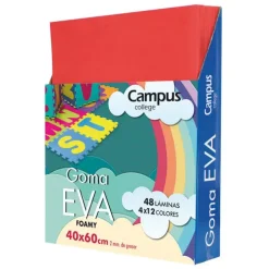 GOMA EVA CAMPUS 40X60 ROJO