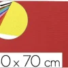 GOMA EVA ONDULADA LIDERPAPEL 50X70CM 2,2MM DE ESPESOR ROJO