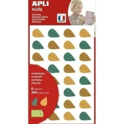 GOMETS APLI (19472) 6H HOJA ARBOL MULTICOLOR REMOVIBLE