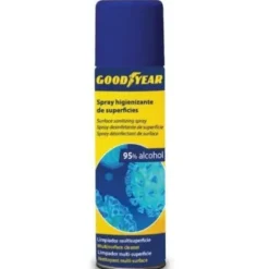 GOODYEAR SPRAY LIMPIADOR HIGIENIZANTE DE SUPERFICIES ALCOHOLICO 500ML