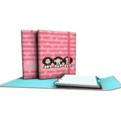 GRAFOPLAS CARPEPLUS 4 ANILLAS 25 MM FORRADA MAFALDA 22 SABID