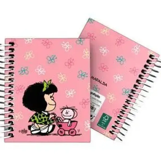 GRAFOPLAS CUADERNO FORRADO A7 CUADRO 5 MM MAFALDA 25 25 BABY