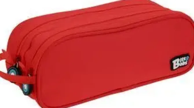 GRAFOPLAS PORTATODO DOBLE BITS BOBS ROJO 20