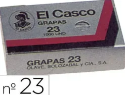 GRAPAS EL CASCO 23 CAJA DE 1000