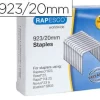 GRAPAS RAPESCO GALVANIZADA 923/20 CAJA DE 1000 UNIDADES