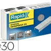 GRAPAS RAPID OMNIPRESS 30 GALVANIZADAS CAJA DE 1000 GRAPAS