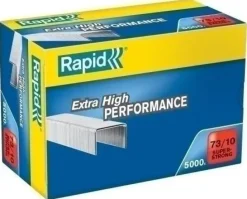 GRAPAS RAPID SUPER STRONG 73/10 MM. GALVANIZADAS CAJA DE 5000