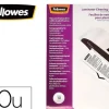 HOJA DE LIMPIEZA FELLOWES PARA PLASTIFICADORAS PACK DE 10 UNIDADES