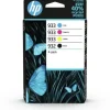 HP 932 + 933 PACK DE 4 CARTUCHOS DE TINTA ORIGINALES - 6ZC71AE