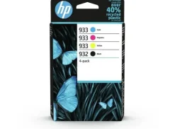 HP 932 + 933 PACK DE 4 CARTUCHOS DE TINTA ORIGINALES - 6ZC71AE