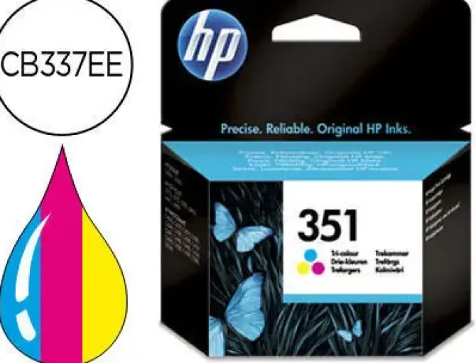 HP 351 COLOR CARTUCHO DE TINTA ORIGINAL - CB337EE
