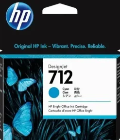 HP 712 CYAN CARTUCHO DE TINTA ORIGINAL - 3ED67A