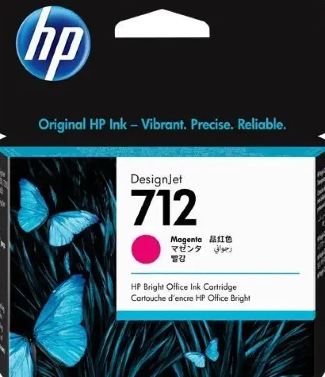 HP 712 MAGENTA CARTUCHO DE TINTA ORIGINAL - 3ED68A