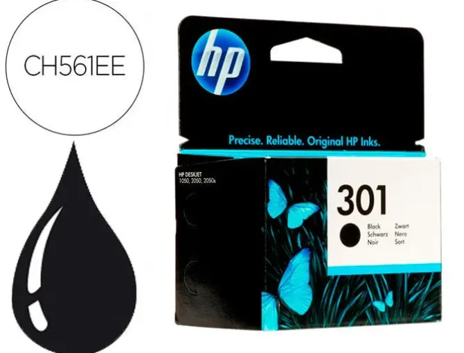 HP 301 NEGRO CARTUCHO DE TINTA ORIGINAL - CH561EE