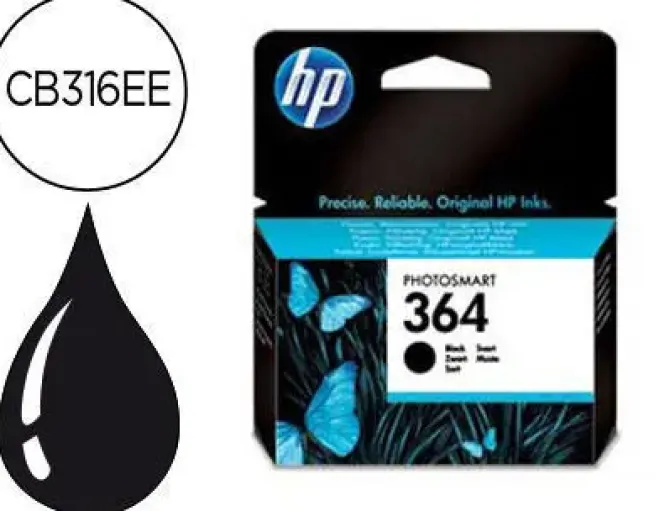 HP 364 NEGRO CARTUCHO DE TINTA ORIGINAL - CB316EE