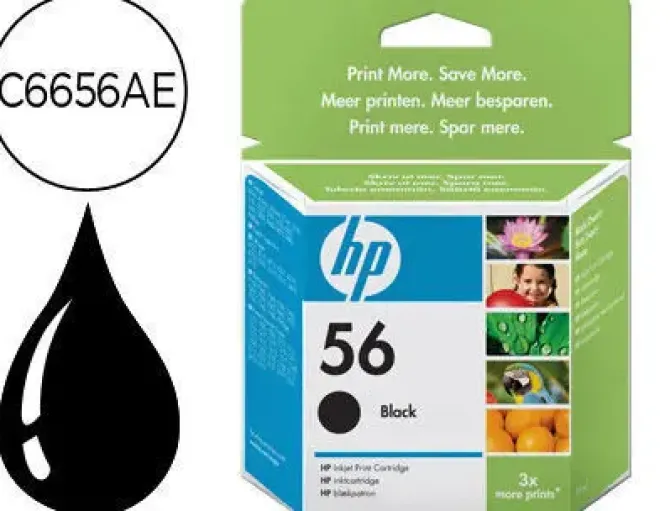 HP 56 NEGRO CARTUCHO DE TINTA ORIGINAL - C6656AE