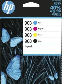 HP 903 PACK DE 4 CARTUCHOS DE TINTA ORIGINALES - 6ZC73AE
