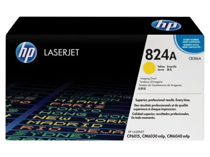 HP CB386A AMARILLO TAMBOR DE IMAGEN ORIGINAL - 824A (DRUM)