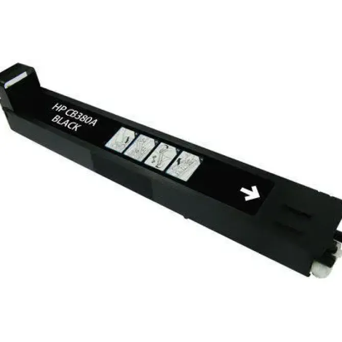 HP CB380A NEGRO CARTUCHO DE TONER GENERICO - REEMPLAZA 823A