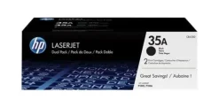 HP CB435A NEGRO PACK DE 2 CARTUCHOS DE TONER ORIGINALES - 35A
