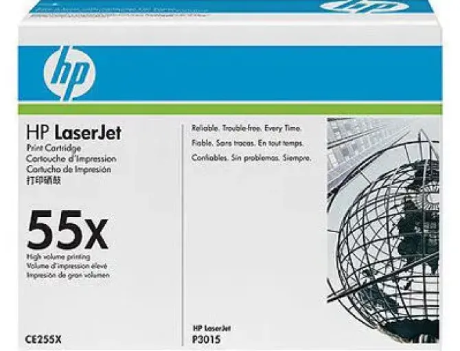 HP CE255X NEGRO CARTUCHO DE TONER ORIGINAL - 55X