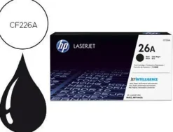 HP CF226A NEGRO CARTUCHO DE TONER ORIGINAL - 26A