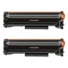 HP CF244A NEGRO PACK DE 2 CARTUCHOS DE TONER GENERICOS - REEMPLAZA 44A