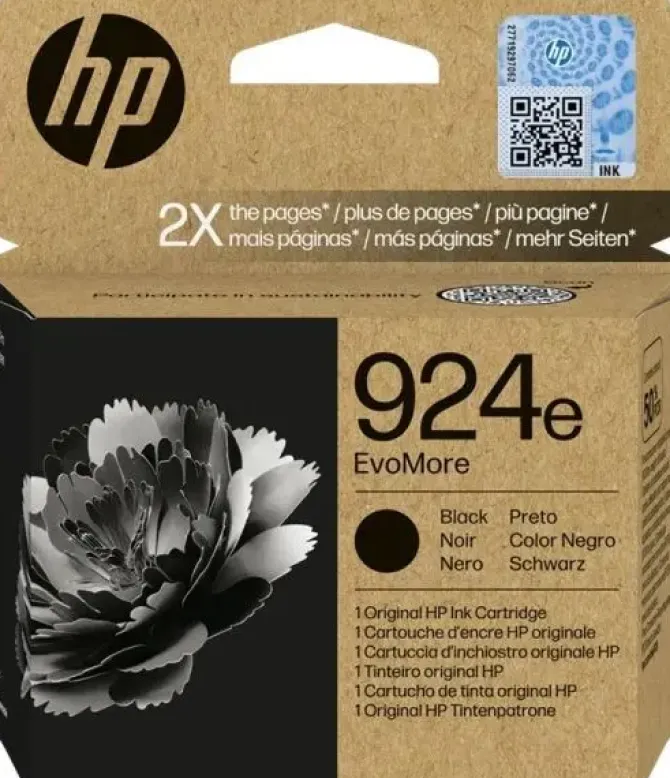 HP 924E NEGRO CARTUCHO DE TINTA ORIGINAL - 4K0V0NE