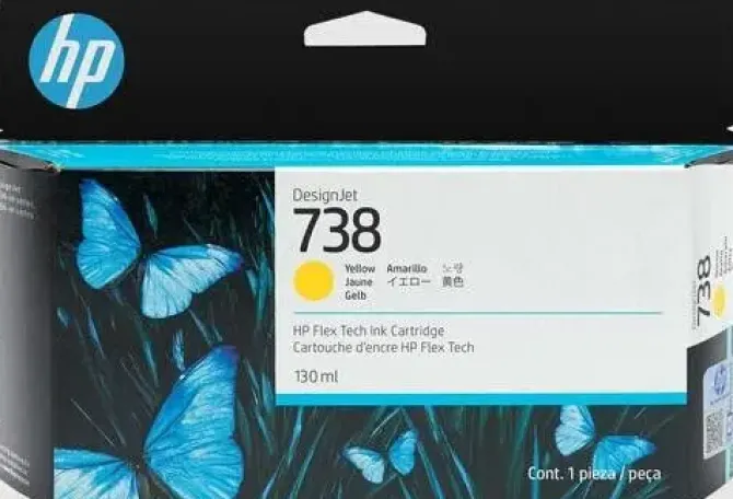 HP 498N7A AMARILLO CARTUCHO DE TINTA ORIGINAL - 738