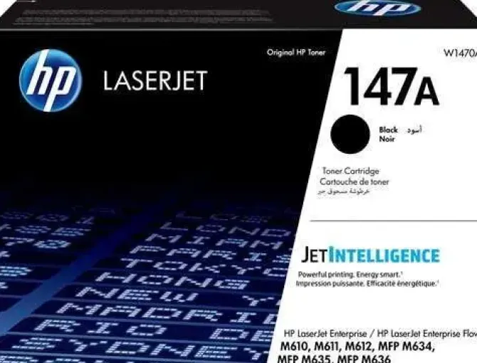 HP W1470A NEGRO CARTUCHO DE TONER ORIGINAL - 147A