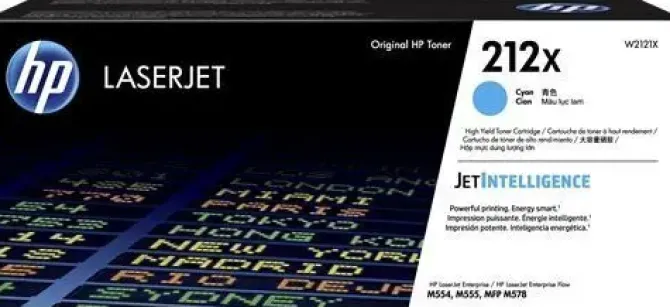 HP W2121X CYAN CARTUCHO DE TONER ORIGINAL - 212X