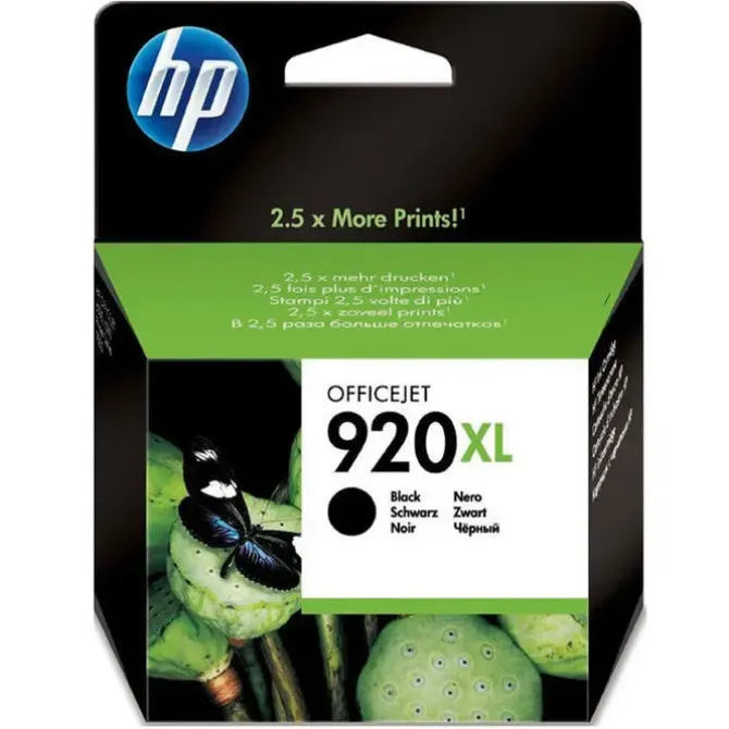 HP 920XL NEGRO CARTUCHO DE TINTA ORIGINAL - CD975AE