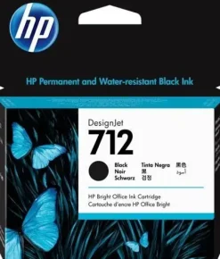 HP 712XL NEGRO CARTUCHO DE TINTA ORIGINAL - 3ED71A