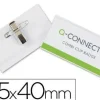 IDENTIFICADOR Q-CONNECT CON PINZA E IMPERDIBLE KF01568 40X75 MM