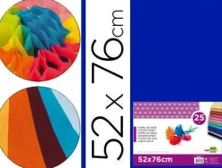 INETA PAPEL SEDA 025 HOJAS 052CMX076CM AZUL 98441036-3 CS22233