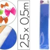 INETA ROLLO CREPE 1.5MX0.50CM METALIZADO AZUL 9843411-3 CS35750