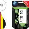 INK JET HP 301 PACK CON TINTA NEGRA Y TINTA TRICOLOR 1000/1001 3000/ 3050/3050SE/3050VE 1050A/2050A/2054A/3050A