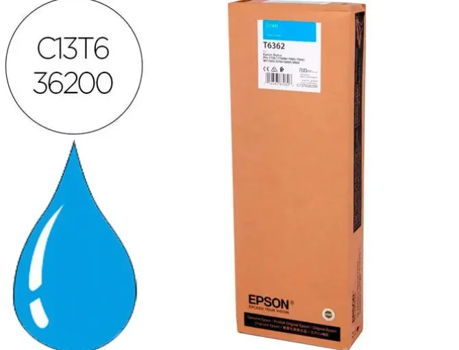 INK-JET EPSON GF STYLUS PHOTO 7900/9900 CIAN ALTA CAPACIDAD