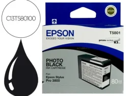 INK-JET EPSON STYLUS PRO-3800/3880 NEGRO PHOTO (80ML)