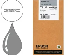 INK-JET EPSON T9137 LIGHT NEGRO INK 200ML