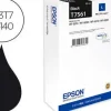 INK-JET EPSON T7561 NEGRO L WF-8010DW / 8090D3TWC / 8510DWF / 8590DWF CAPACIDAD 2500 PAG