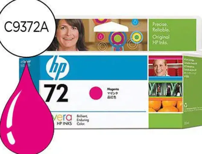 INK-JET HP 72 MAGENTA FOTO DESIGNJET T610/1100 -130ML-