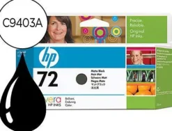 INK-JET HP 72 NEGRO MATE DESIGNJET T610/1100 -130ML-