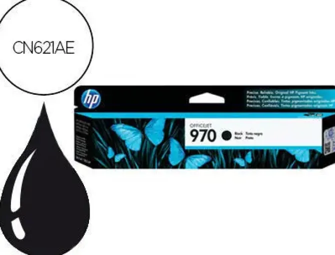 INK-JET HP 970 X451DN X451DW/551DW X476DN X476DW X576DW NEGRO 3000 PAG