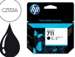 INK-JET HP N. 711 DESIGNJET T120 / T520 NEGRO 80 ML