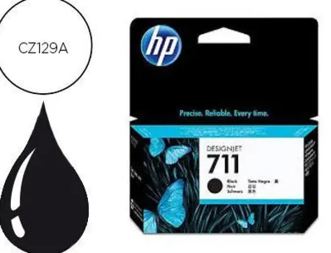 INK-JET HP N.711 NEGRO 38 ML DESIGNJET T120 / T520