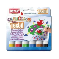 INSTANT TEMPERA PLAYCOLOR TEXTIL 10/GR 6UND 10401 MAK630584